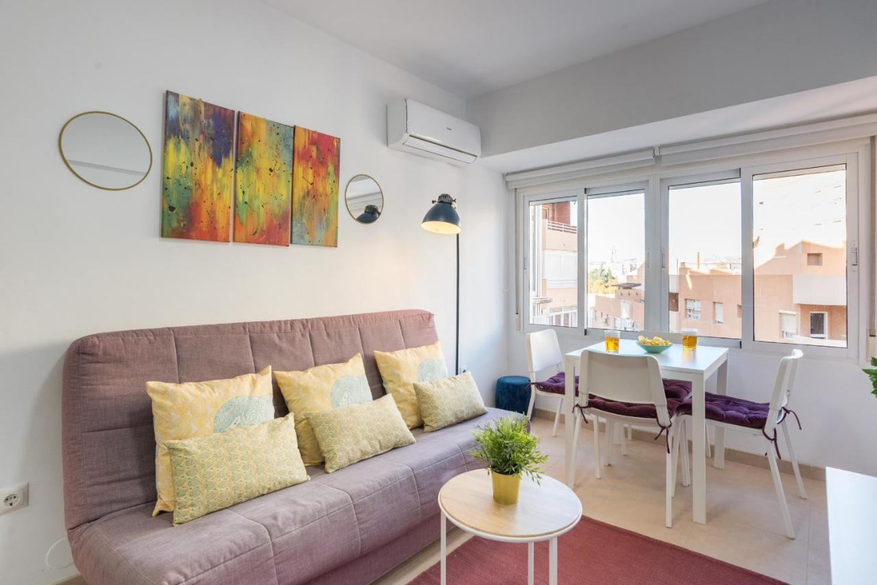 Appartamento Mp6-Cathedral Views Apt Right On The Beach Málaga Esterno foto